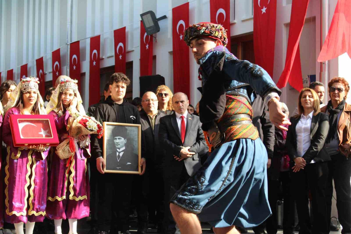 Atatürk’ün Aydın’a gelişi törenle kutlandı